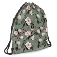 Ars Una: Flowery Green tinédzser tornazsák, sportzsák 37,5x46cm