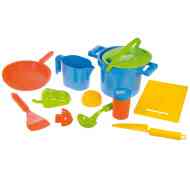 LENA: Főzőcske homokozó szett 12db-os