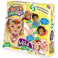 Paintoos: Vadvilág arcfestő tetoválás szett