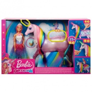 Barbie Dreamtopia: Csillámfény unikornis hercegnő babával - Mattel