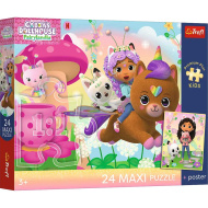 Gabi babaháza Gabi a megmentő 24 db-os Maxi puzzle - Trefl
