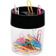 Spirit: Fekete műanyag gemkapocstartó