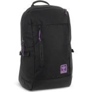 Ars Una: Girl's Black-Violet Cordura iskolatáska hátizsák AU-17 32x47x18cm