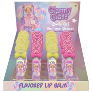 Luna: Glammy Gloss nyalóka formájú ízesített ajakápoló többféle változatban 1db