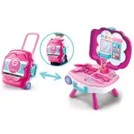 Zenélő glamour hordozható szépségszett