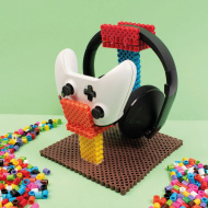 PlayBox: Go Green 9mm-es XL vasalható gyöngy 10 színű mix vödörben 900db-os