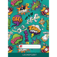 ICO: Süni Graffiti mintás leckefüzet A/5-ös