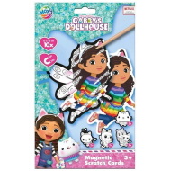 Gabi babaháza képkarcoló hűtőmágnes 10db-os kreatív szett