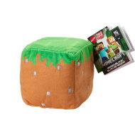 Minecraft Blocks plüss figura - Grass Block figura - Mattel