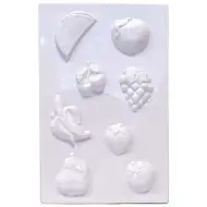 Gyümölcsök gipszkiöntő forma