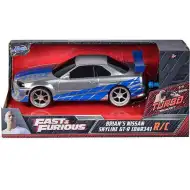 Halálos iramban: RC Brian's Nissan Skyline GT-R (BNR35) távirányítós autó 1/24 - Simba Toys