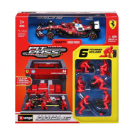 Bburago: F1 versenyautó - Ferrari SF-25 Pit / Lewis Hamilton 1/43