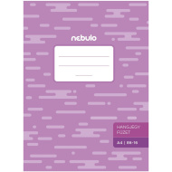 Nebulo: Tűzött hangjegy füzet A4 86-16