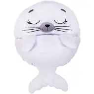 Happy Nappers: Fehér fóka párna hálózsák 137cm