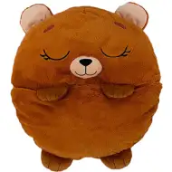 Happy Nappers: Barna maci párna hálózsák 137cm