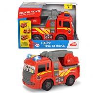 Happy tűzoltóautó fénnyel 25cm - Simba Toys