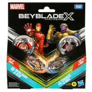 Beyblade X Marvel Collab: Vasember vs. Thanos 4-80B X Venom 4-60B játékszett - Hasbro