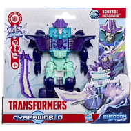 Transformers Cyberworld: Ultimate cyber changers Scourge robotfigura - Hasbro