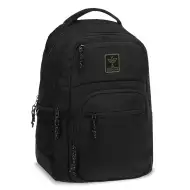 Ars Una: Cordura Black AU-5 iskolatáska, hátizsák 33x49x23cm