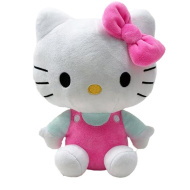 Hello Kitty és barátai plüss, 23 cm - Pink