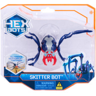 Hex Bots: Skitter Bot interaktív robotpók – kék-piros - Spin Master