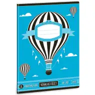 Hőlégballonos 2.oszályos vonalas füzet A/5