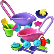 Homokozó szett talicskával