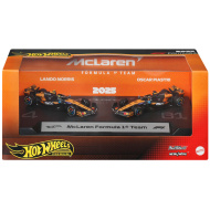 Hot Wheels F1 Kisautó 2-es Csomag - McLaren: Norris + Piastri - Mattel