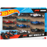 Hot Wheels Kisautók: F1 10 Darabos Szett - Mattel