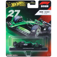 Hot Wheels Premium: KICK Sauber F1 Team #27 Formula 1 kisautó 1/64 - Mattel