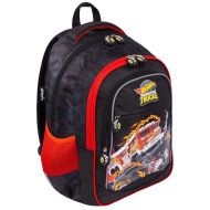 Hot Wheels ergonomikus iskolatáska, hátizsák BP26 40x28x18cm