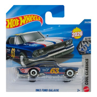 Hot Wheels: 1963 Ford Galaxie kisautó 1/64 - Mattel