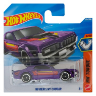 Hot Wheels: '68 Mercury Cougar lila kisautó 1/64 - Mattel
