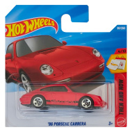 Hot Wheels: '96 Porsche Carrera piros kisautó 1/64 - Mattel