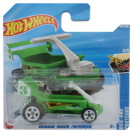 Hot Wheels: Draggin Wagon zöld kisautó 1/64 - Mattel