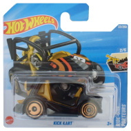 Hot Wheels: Kick Kart fekete kisautó 1/64 - Mattel