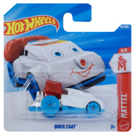 Hot Wheels: Quick Chat fehér kisautó 1/64 - Mattel