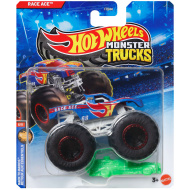 Hot Wheels Monster Trucks: Race Ace kék-piros kisautó 1/64 - Mattel