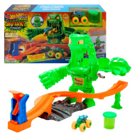 Hot Wheels Monster Trucks Slimeszörny Káosz Pályaszett - Mattel