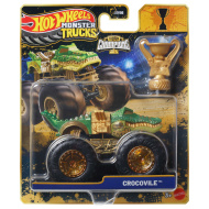 Hot Wheels Monster Trucks: Crocovile bajnok monster kisautó serleggel 1/64 - Mattel
