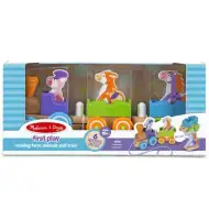 Húzható fa vonat a farm állataival - Melissa &amp; Doug