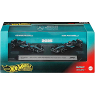 Hot Wheels F1 Kisautó 2-es Csomag - Mercedes: Antonelli + Russell - Mattel
