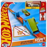 Hot Wheels: Kaszkadőr kezdőszett - Slam Jump Challenge játékszett - Mattel
