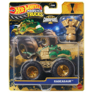 Hot Wheels Monster Trucks:Rageasaur bajnok monster kisautó serleggel 1/64 - Mattel