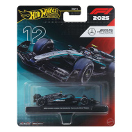 Hot Wheels Premium: Kimi Antonelli Mercedes #12 Formula 1 kisautó 1/64 - Mattel