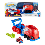 Hot Wheels: RacerVerse Pókember kilövő pályaszett - Mattel