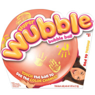 Hyper Wubble színváltós buboréklabda - Piros-Sárga