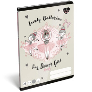 ICO: Lizzysuli Tiny Dancer Ballerina 1. osztályos vonalas füzet A/5 14-32