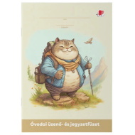 ICO: Cat Óvodai Üzenő- és jegyzetfüzet A5 32 lapos