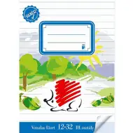 ICO: SÜNI 3. osztályos sulikész bekötött vonalas füzet A/5 12-32